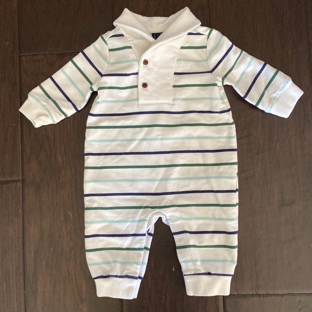 Janie and Jack shawl collar onesie
